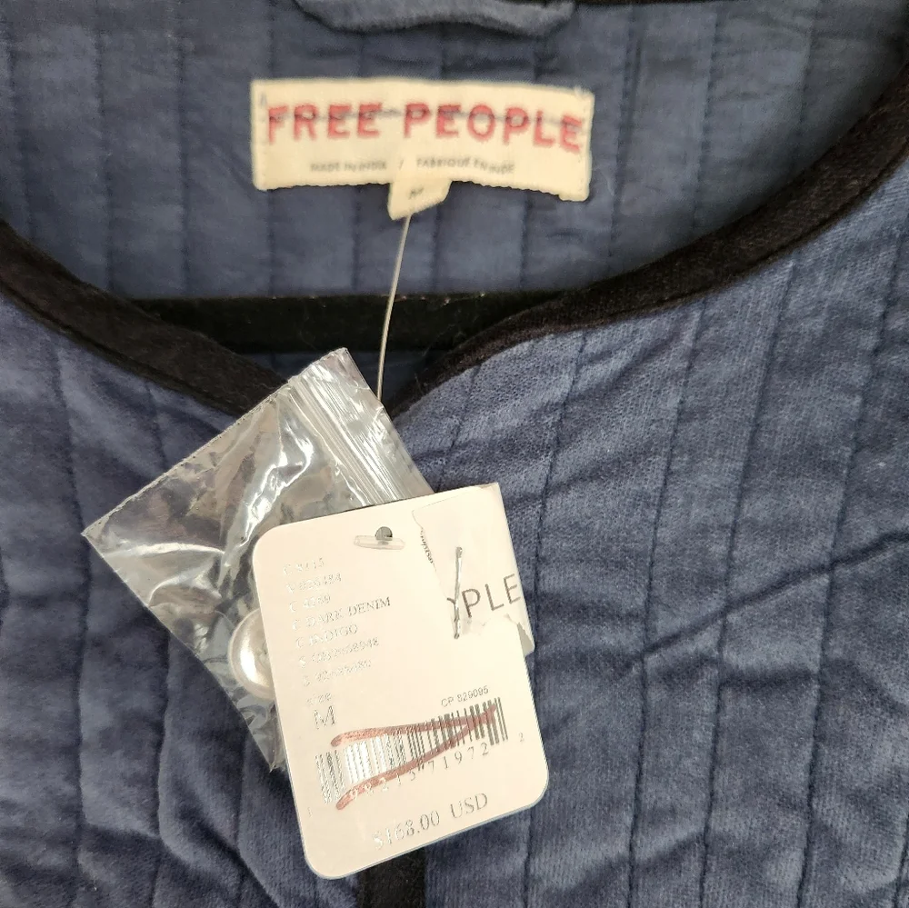 NWT M Free People Natalia Jacket - Picture 6 of 7